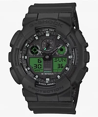 G-Shock GA100BEG-1A Black & Electro Green Analog & Digital Watch