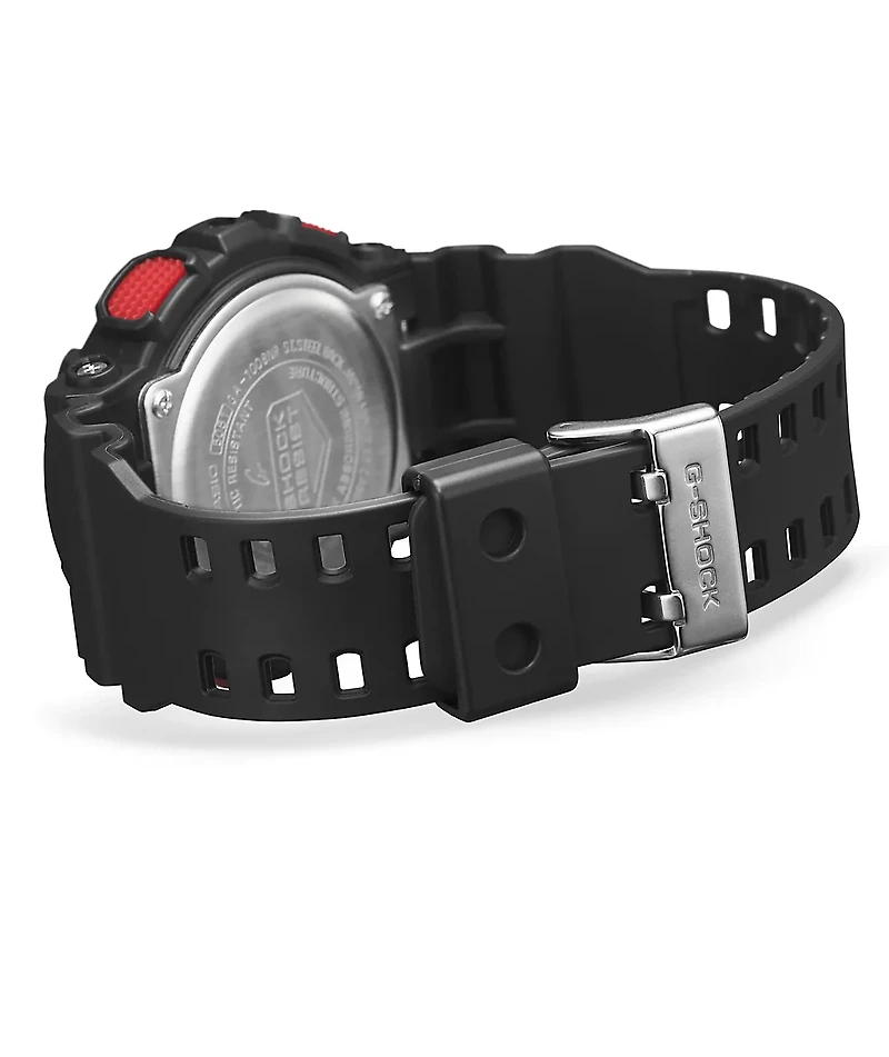 G-Shock GA100BNR-1A Black & Red Analog & Digital Watch