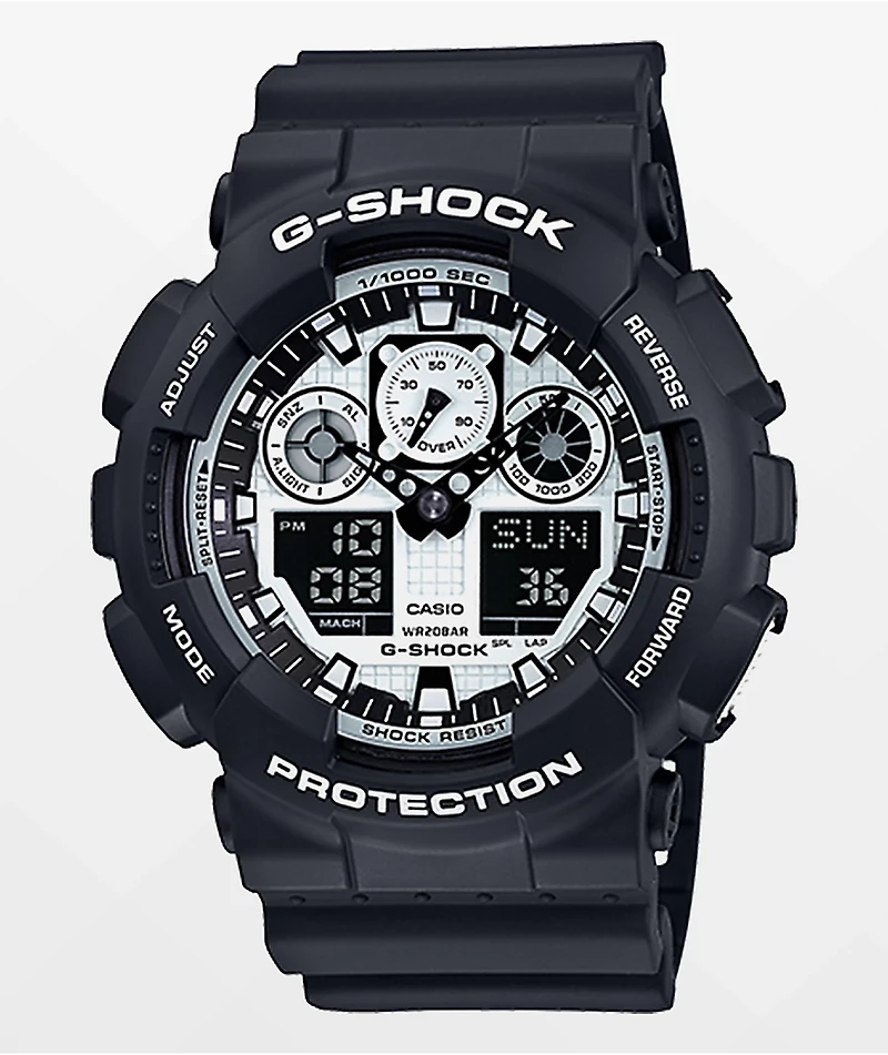 G-Shock GA100BW-1A Watch