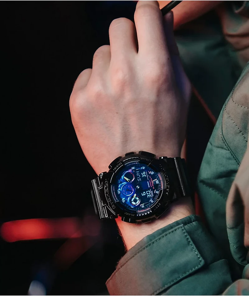 G-Shock GA100RGB-1A Black & Multi Watch