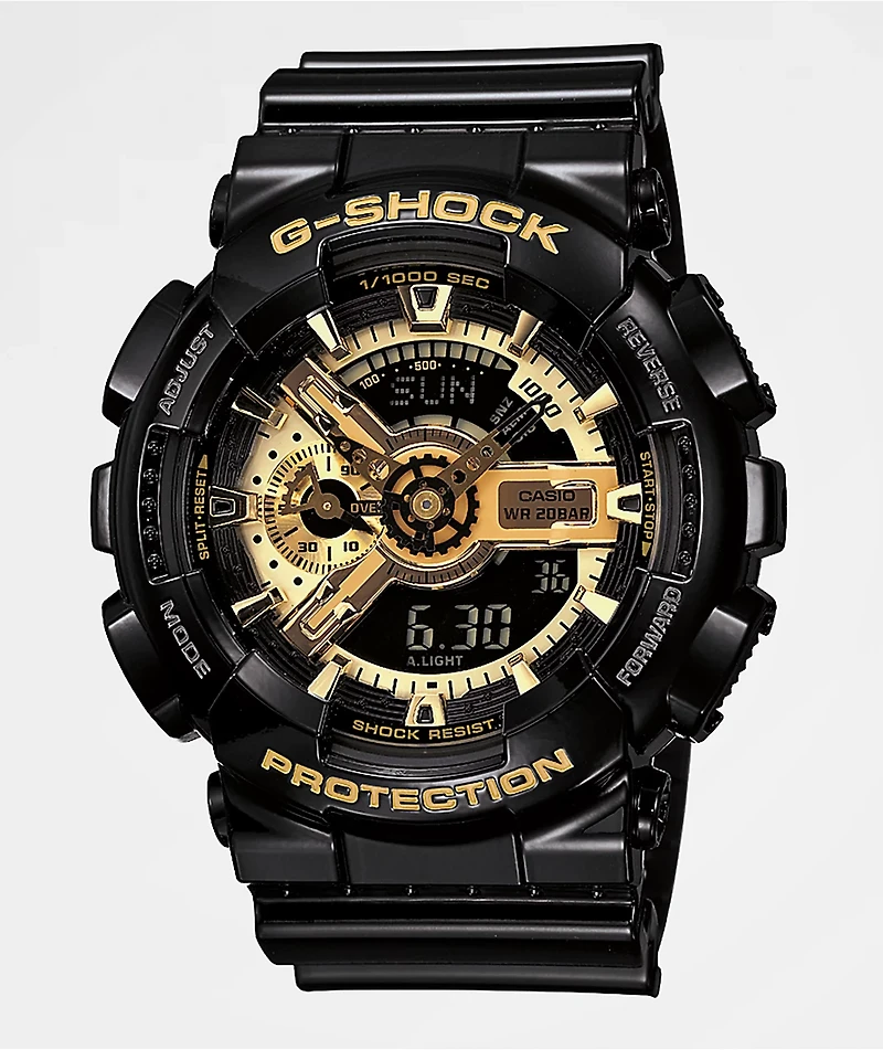 G-Shock GA110GB-1A Black & Gold Watch