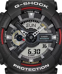 G-Shock GA110RL-1A Black & Red Analog & Digital Watch