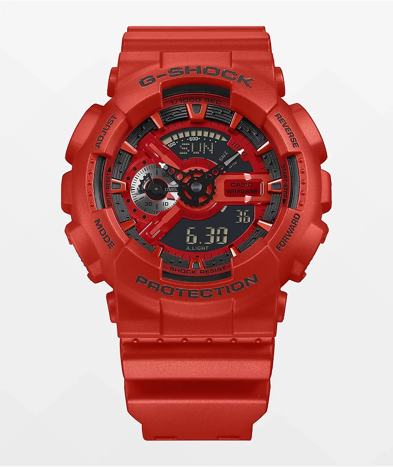 G-Shock GA110RRB-4A Red Analog & Digital Watch