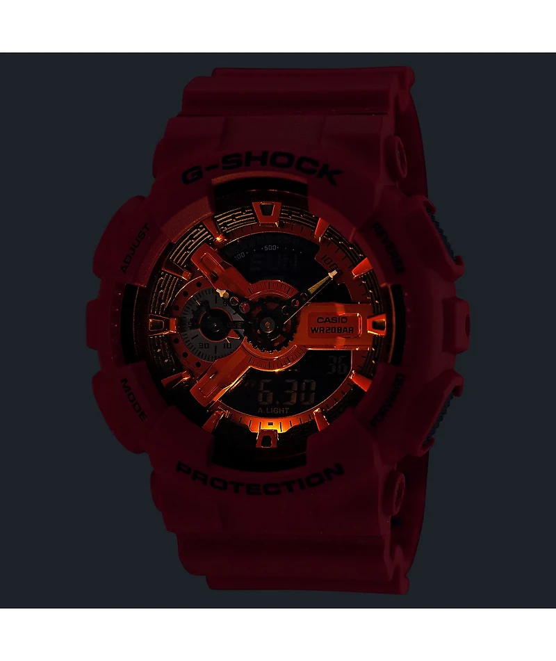 G-Shock GA110RRB-4A Red Analog & Digital Watch