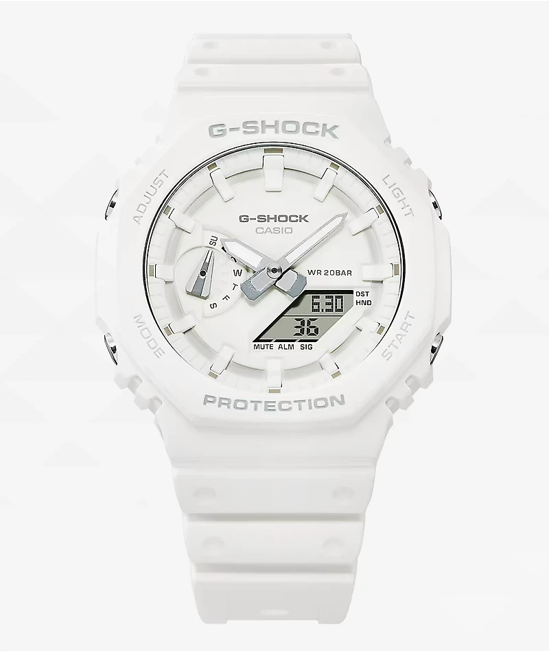 G-Shock GA2100-7A7 White Analog Watch