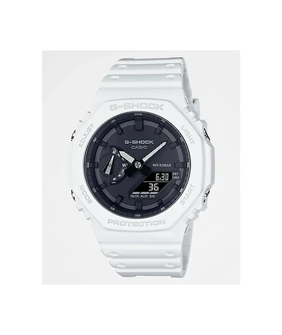 G-Shock GA2100-7ACR White & Black Watch
