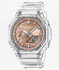 G-Shock GA2100BM-7A5 Clear & Bronze Analog & Digital Watch