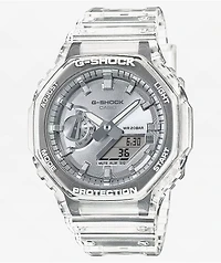 G-Shock GA2100BM-7A8 Clear & Silver Analog & Digital Watch