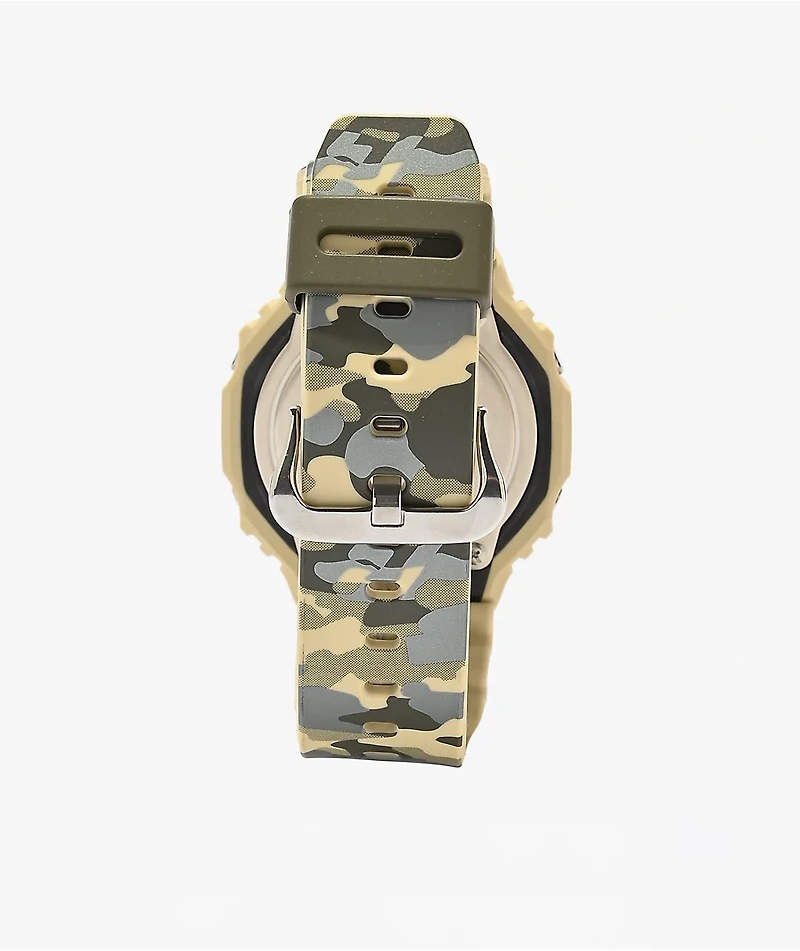 G-Shock GA2100CM-5A Natural Camo Analog & Digital Watch
