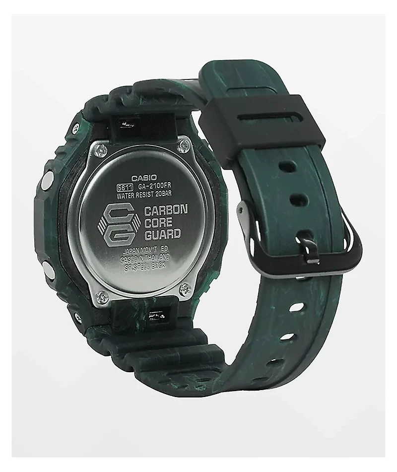 G-Shock GA2100FR-3A Mystic Forest Green Digital & Analog Watch