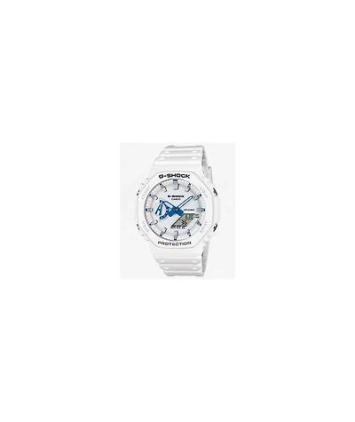 G-Shock GA2100HDS-7A White & Blue Analog & Digital Watch