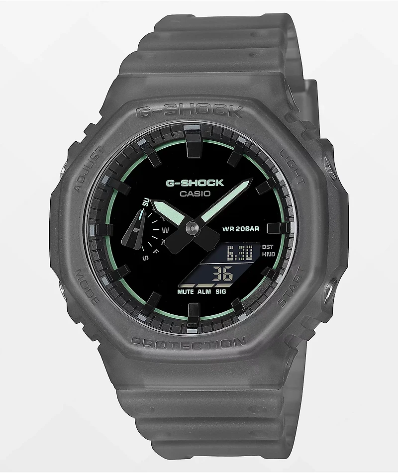 G-Shock GA2100K-1ACR Grey Smoke Analog & Digital Watch