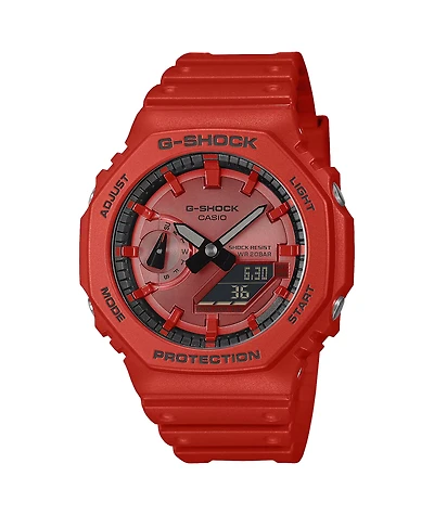 G-Shock GA2100RRB-4A Red Analog & Digital Watch