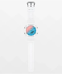 G-Shock GA2100TL-7A White & Turquoise Analog Digital Watch