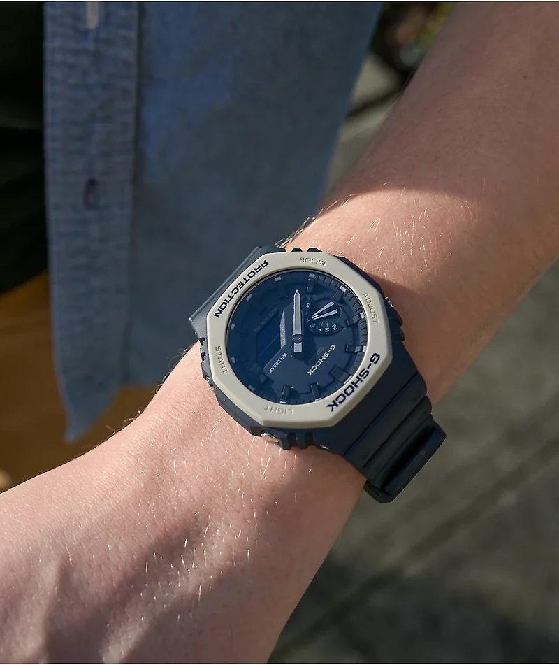 G-Shock GA2110 Earth Toned Blue Analog Watch