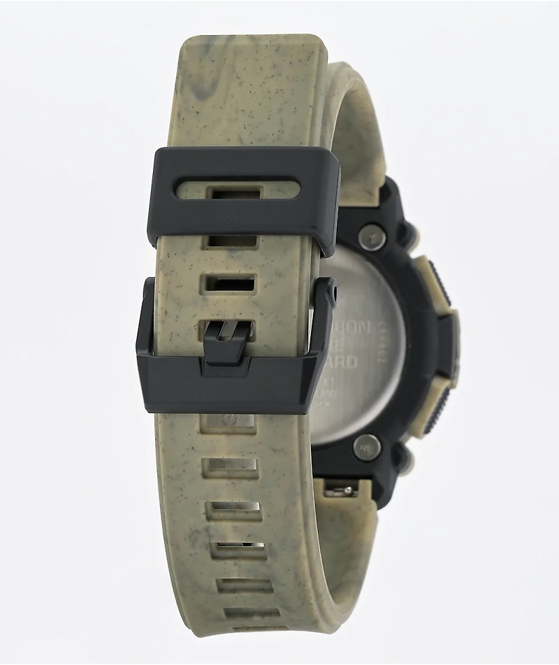 G-Shock GA2200SL-5A Khaki Marble & Black Digital & Analog Watch