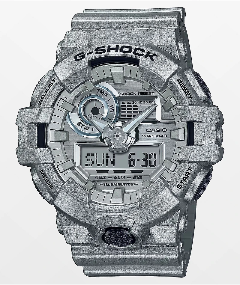 G-Shock GA700FF-8ACR Silver Watch