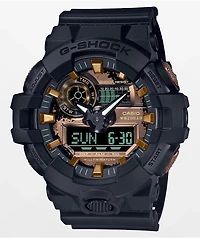 G-Shock GA700RC-1ACR Black & Rust Watch