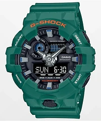 G-Shock GA700SC-3A Green & Orange Analog Watch