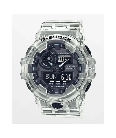 G-Shock GA700SKE-7A Transparent White Digital & Analog Watch