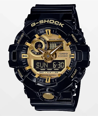 G-Shock GA710GB-1AG Black & Gold Watch