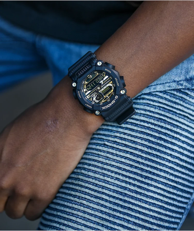 G-Shock GA900AG-1AC Astro Black & Gold Digital & Analog Watch