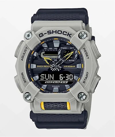 G-Shock GA900HC Black & Grey Digital & Analog Watch