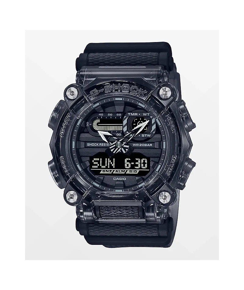 G-Shock GA900SKE-8A Transparent Grey Digital & Analog Watch