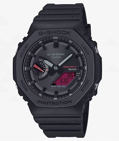 G-Shock GAB2100BBR-1A Black & Red Analog & Digital Watch