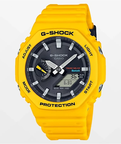 G-Shock GAB2100C-9A Yellow & Black Digital & Analog Watch
