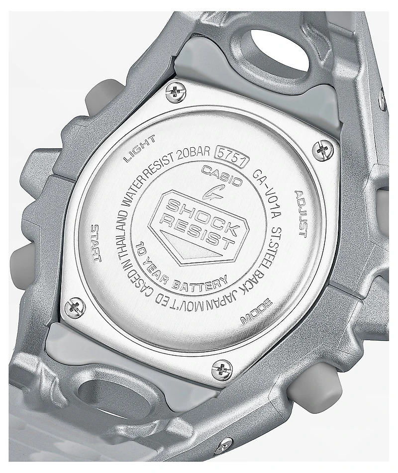 G-Shock GAV01A-8A Silver Analog & Digital Watch