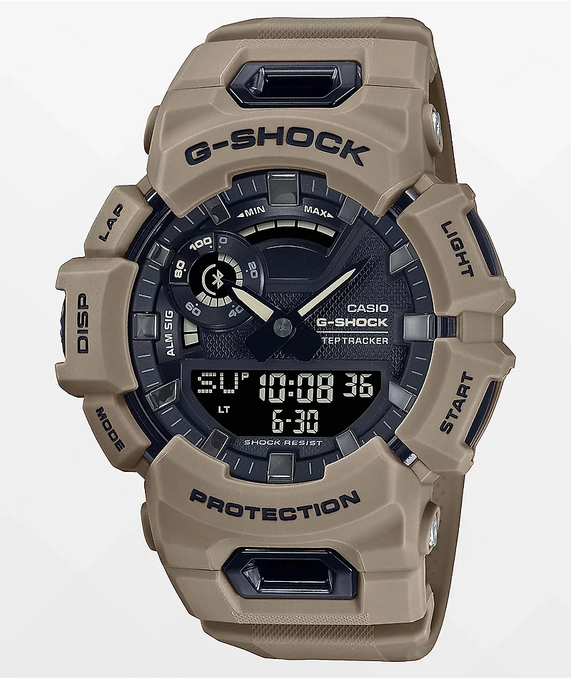 G-Shock GBA900 Khaki & Black Digital & Analog Watch