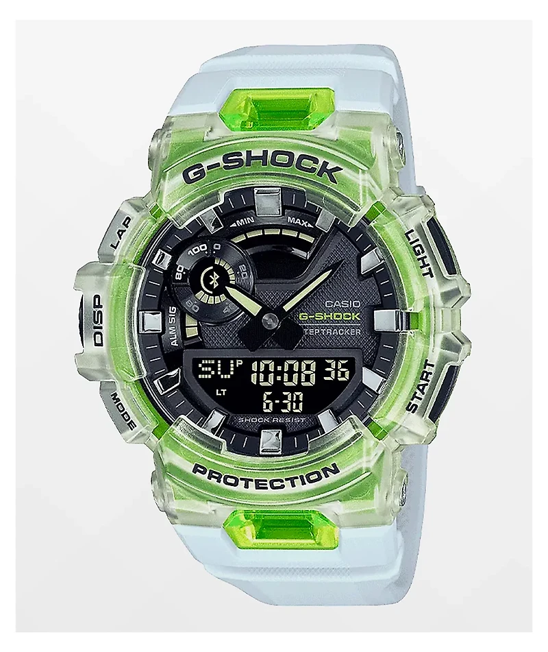 G-Shock GBA900 White & Green Watch