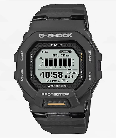 G-Shock GBD200-1A1 Black Digital Watch