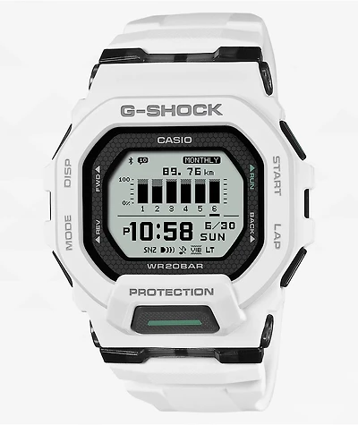 G-Shock GBD200-7 White Digital Watch