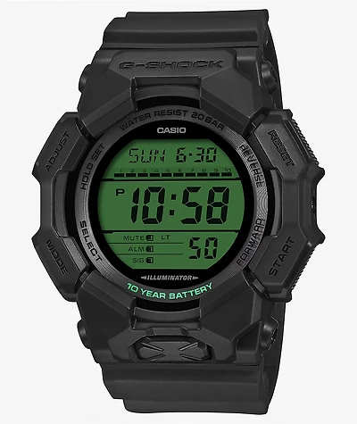 G-Shock GD010BEG-1 Black & Electro Green Digital Watch