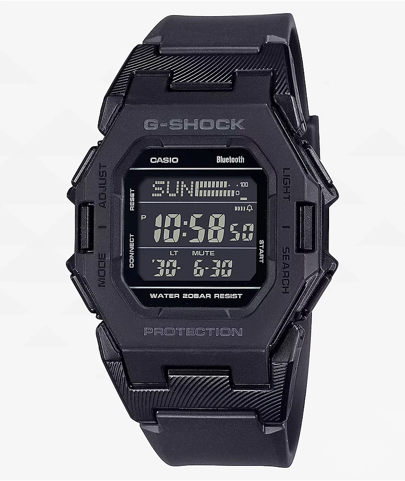 G-Shock GDB500-1 Black Bluetooth Digital Watch