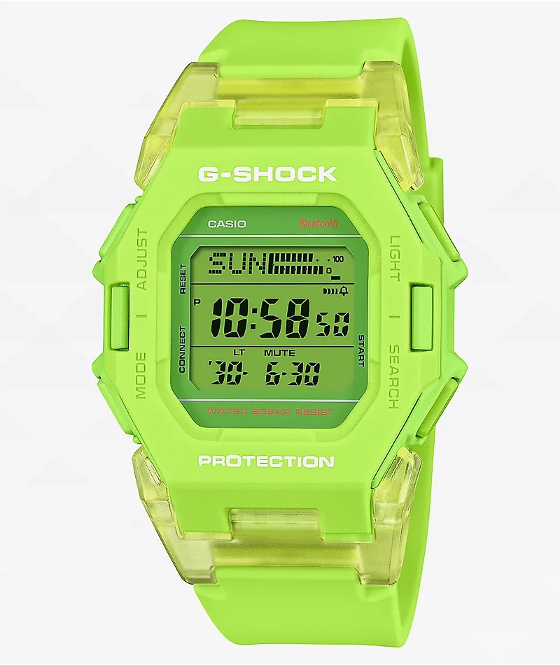 G-Shock GDB500S-3 Green Bluetooth Digital Watch