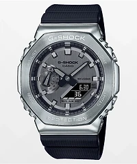 G-Shock GM2100 Metal Cover Black & Silver Analog Watch