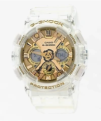 G-Shock GMA-S120SG-7ACR Transparent & Gold Watch