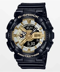 G-Shock GMAS110GB-1A Black & Gold Watch