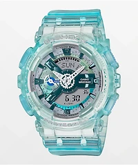 G-Shock GMAS110VW-2A Transparent & Teal Analog Watch