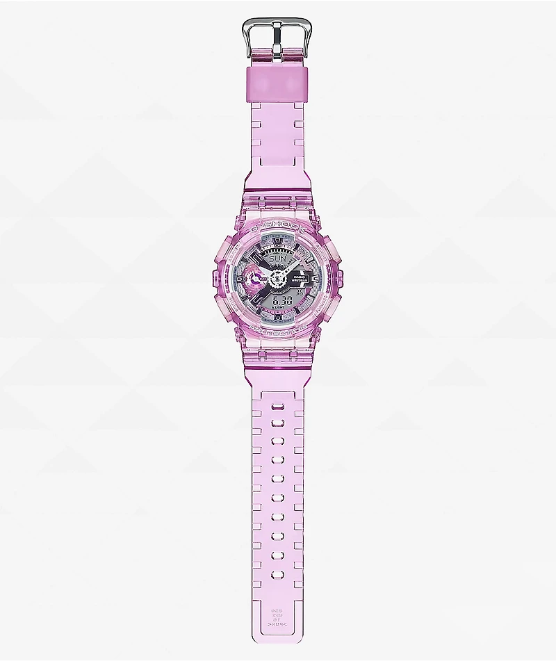 G-Shock GMAS110VW-4A Transparent & Pink Analog Watch