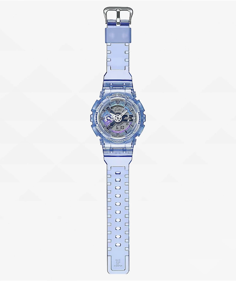 G-Shock GMAS110VW-6A Transparent & Blue Analog Watch