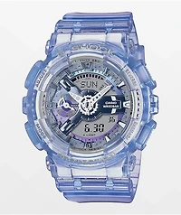 G-Shock GMAS110VW-6A Transparent & Blue Analog Watch