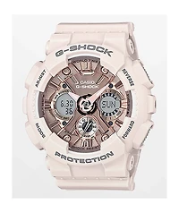 G-Shock GMAS120MF-4A Light Pink & Gold Watch