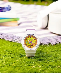 G-Shock GMAS2100 White & Multi Watch