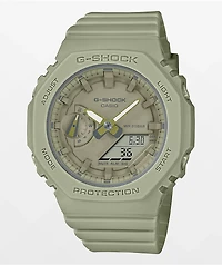 G-Shock GMAS2100BA-3A Matte Green Digital & Analog Watch