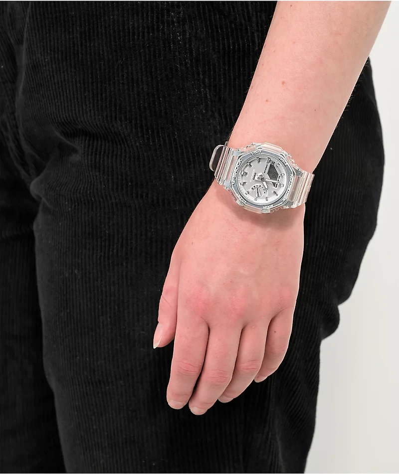 G-Shock GMAS2100SK-7A Translucent Silver Watch