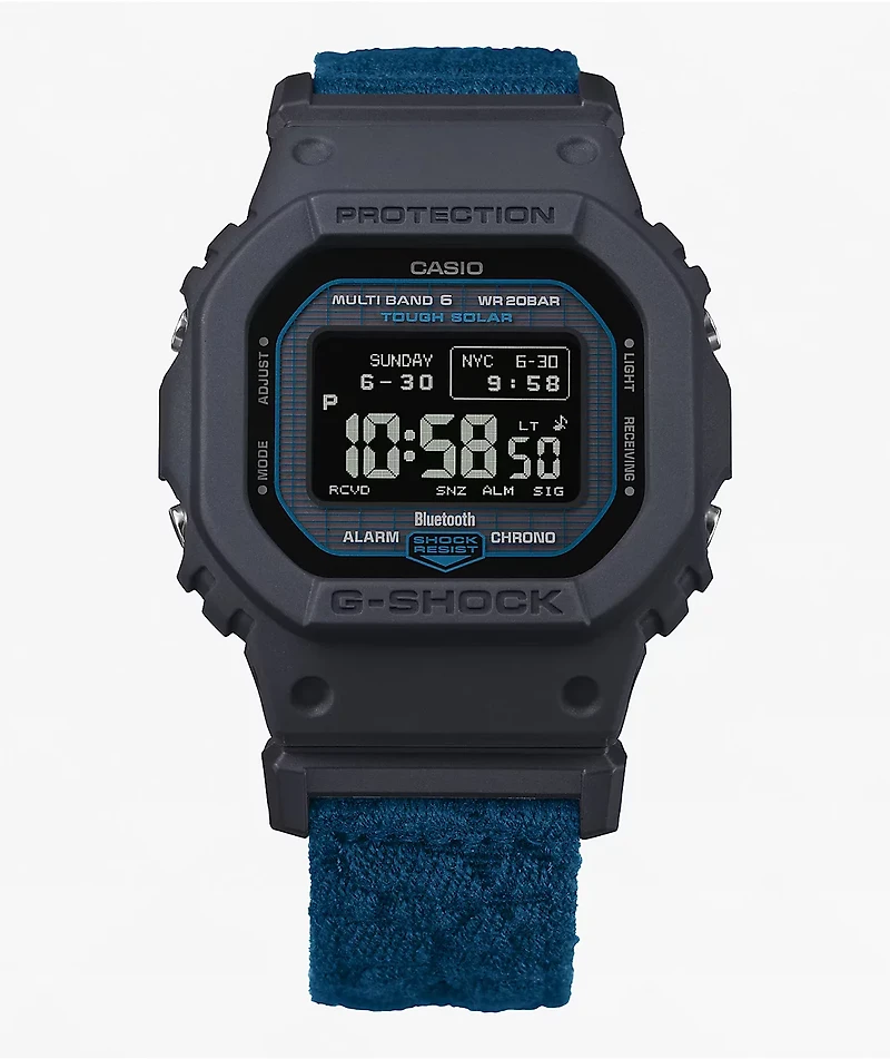 G-Shock GWBX5600CBG-2 Square Blue Digital Watch